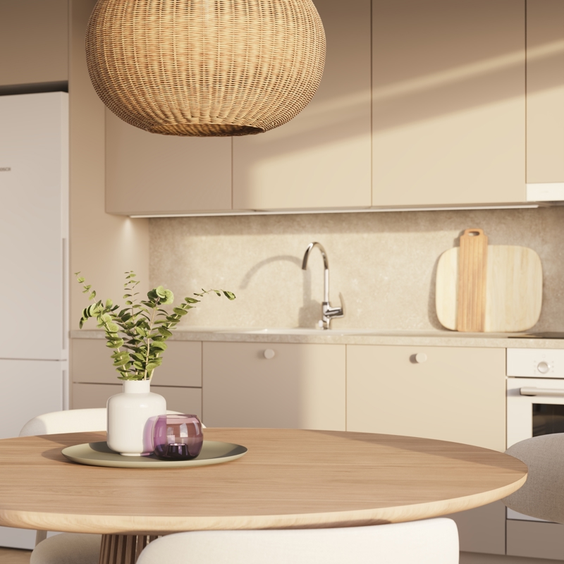 Hartela Interior tyylin Pehmeän detaljikuva
