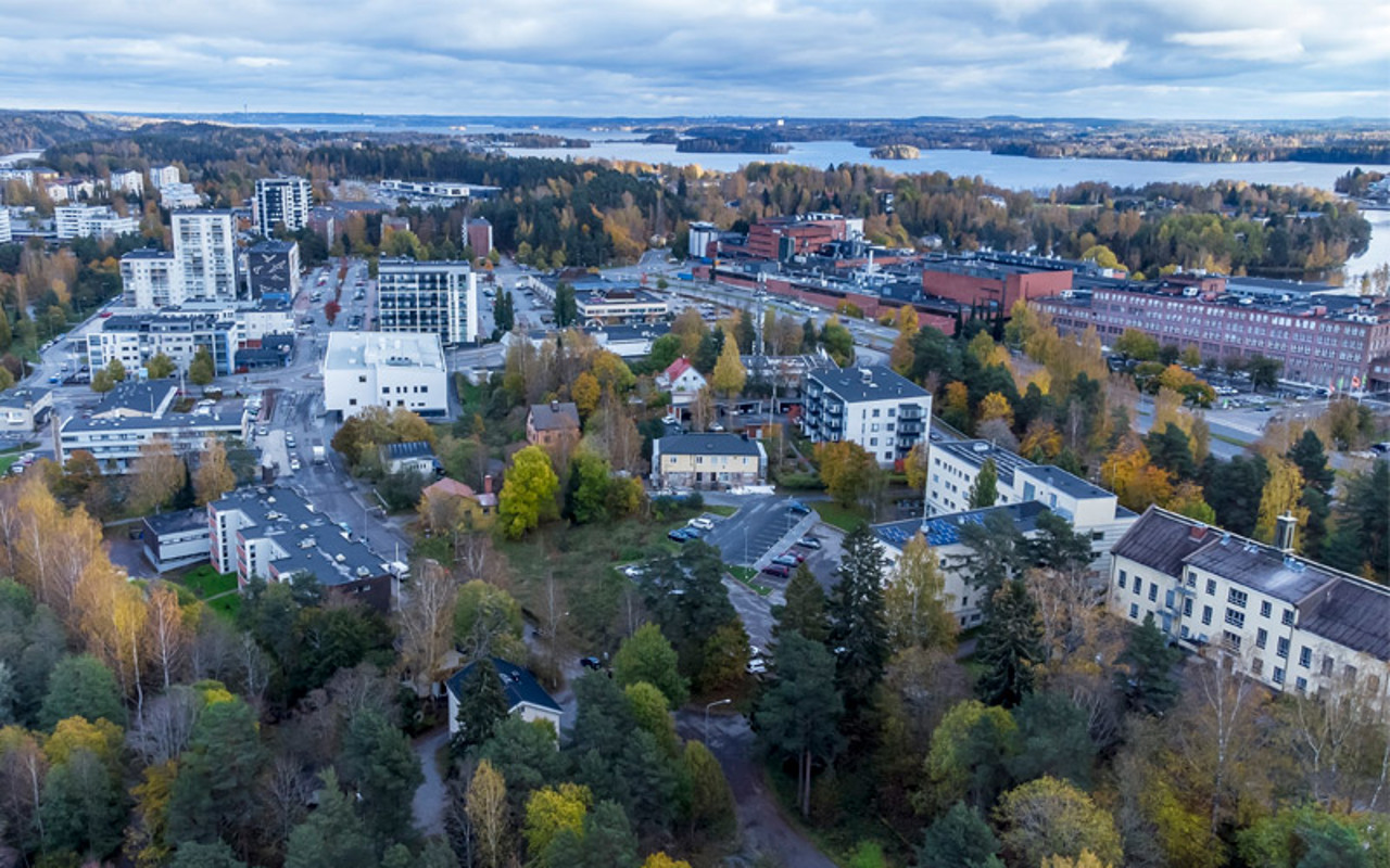 Valokuva Nokian Puropuistosta Harri Hedmanin ottamana