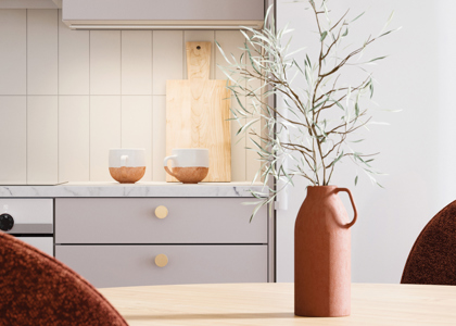 Hartela Interiorin sisustustyyli Pehmeä keittiö