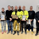 Hartelan Astra-työmaa voitti Lounais-Suomen alueen työturvallisuuskilpailun