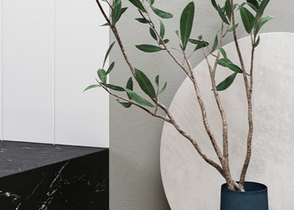 Hartela Interiorin sisustustyyli Puhtaan abstrakti kuvasommitelma